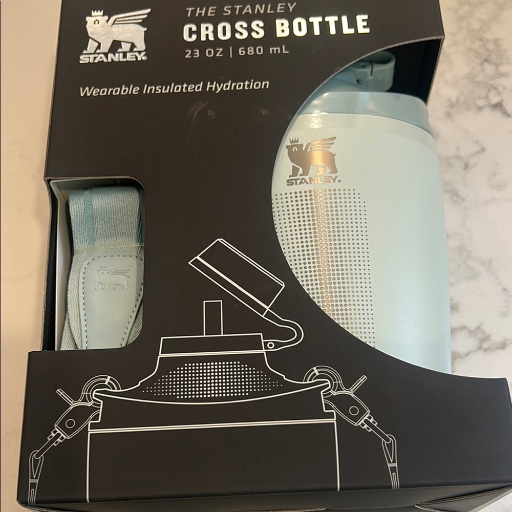 Stanley Sky Blue Cross Bottle
